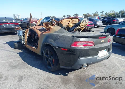 2015 Chevrolet Camaro 2Ss из США, поврежденный, VIN 2G1FK1EJ9F9122035